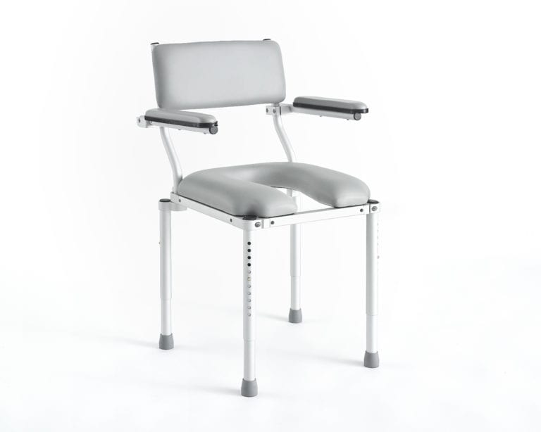tationary Shower Chair and Commode by Nuprodx