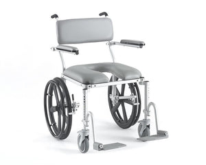 Bariatric Self-Propelled Shower Chair/Commode by Nuprodx