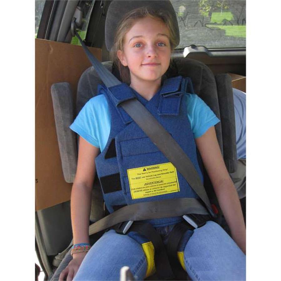 Chamberlain Booster Seat for Special Needs Children and Adults|Chamberlain includes Torso support, Vest, Anti-slouching leg strap, tether||Optional EZ-Up Head Rest  for side to side head support|