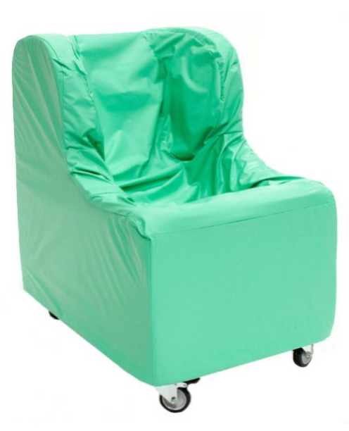 Optional Medbloc Liner comes with knit backing and keeps the chair hygienic
