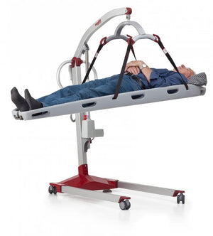 Mover 180 Patient Lift with patient on stretcher
