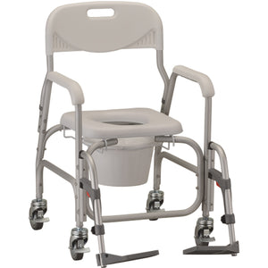 Nova Deluxe Shower Chair and Commode|Nova Deluxe Shower Chair and Commode Side