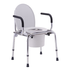 Nova DropArm Commode|Nova Commode Arm Dropped|Nova Commode Both Arms Dropped|Nova Padded Drop Arm Commode