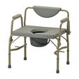 Nova Heavy Duty Commode with Drop-Arm & Extra Wide Seat
