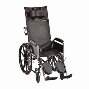 Nova Reclining Wheelchair|Nova Reclining Wheelchair|Nova Reclining Wheelchair Reclined completely|Nova Reclining Wheelchair Side View