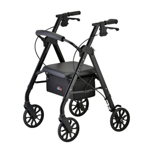 Nova Star 8" Wheel Rollator Black