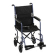 Nova Steel 19" Transport Chair in Blue|Nova Steel 19" Transport Chair in Red|Nova Steel 19" Transport Chair in Black|Nova Steel 19" Transport Chair in Champagne