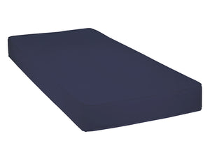 Protekt 100 Pressure Redistribution Mattress without raised perimeter|Close up of Channel Cut High Density Polyurethane Foam|Protekt 100 Pressure Redistribution Mattress with Nylon top cover|Protekt 100 Pressure Redistribution Mattress with 3" raised perimeter