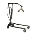 Protekt Onyx Hydraulic Lift by Proactive Medical|Front view of the Protekt Onyx Hydraulic Lift by Proactive Medical|Optional Full Body Mesh Sling with Commode Opening by Proactive Medical|Optional Full Body Mesh Sling by Proactive Medical|Optional Full Body Polyester Sling by Proactive Medical