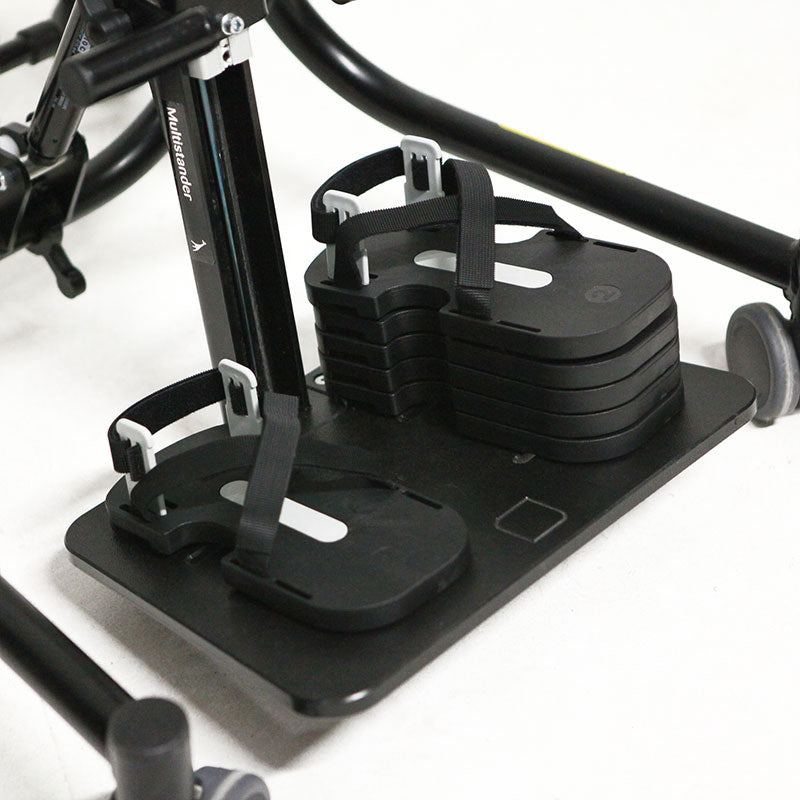 Optional sandal raising blocks are great for those with shorter legs