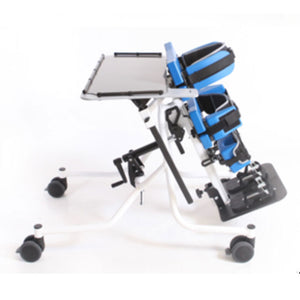 Stander shown with optional tray