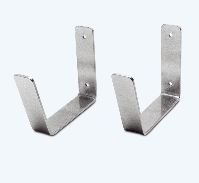 Optional wall hooks to hold your optional frame for your Manatee