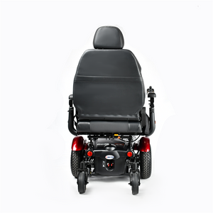 Vision Super Heavy Duty Power Wheelchair, Backside