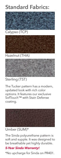 Cambridge PR401 Signature Lift Chair in Sterling|Cambridge PR401 Signature Lift Chair in Hazelnut|Cambridge PR401 Signature Lift Chair in Calypso|Cambridge PR401 Fabric Colors|Construction of the Cambridge PR401 Signature Lift Chair
