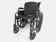 Protekt Adjustable Tension Back Cushion by Proactive Medical|Back adjustments are made with adjustable straps|Back cover hides straps when adjusted