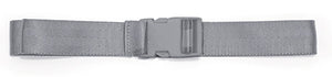 Seat comes with an adjustable buckle, but additional is available