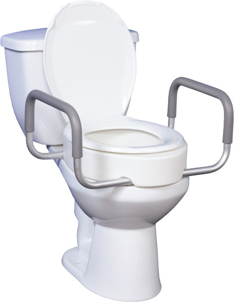 Premium Raised Toilet Seat with Removable Arms|Premium Raised Toilet Seat with Removable Arms Packaging