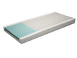 Protekt 300 Pressure Redistribution Mattress by Proactive Medical|Protekt 300 Pressure Redistribution Mattress with nylon cover|Protekt 300 Pressure Redistribution Mattress with raised 3" side rails|Sloped heel section has open cell memory foam to reduce pressure