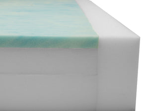 Protekt 500 Gel Infused Foam Pressure Redistribution Mattress|Protekt 500 Gel Infused Mattress with 3" raised side rails|Protekt 500 Gel Infused Foam mattress with nylon stretch cover|Protekt 500 Gel Infused Foam multi-layer mattress