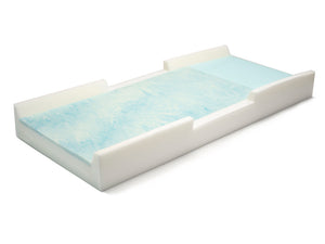 Protekt 500 Gel Infused Foam Pressure Redistribution Mattress|Protekt 500 Gel Infused Mattress with 3" raised side rails|Protekt 500 Gel Infused Foam mattress with nylon stretch cover|Protekt 500 Gel Infused Foam multi-layer mattress