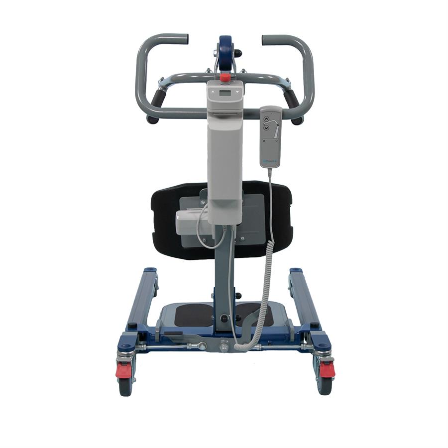 Protekt 500 Sit-to-Stand Lift by Proactive Medical|Protekt 500 Sit-to-Stand Lift by Proactive Medical|Protekt 500 Sit-to-Stand Lift by Proactive Medical|Protekt 500 Sit-to-Stand Lift by Proactive Medical Sleeker, Slimmer, Updated Model|Padding on knee section is adjustable with side adjustment knob|Sit to stand sling