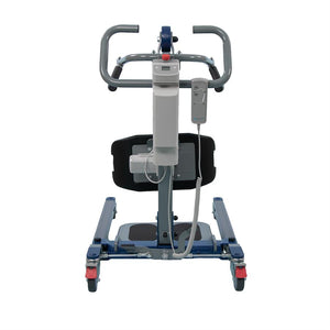Protekt 500 Sit-to-Stand Lift by Proactive Medical|Protekt 500 Sit-to-Stand Lift by Proactive Medical|Protekt 500 Sit-to-Stand Lift by Proactive Medical|Protekt 500 Sit-to-Stand Lift by Proactive Medical Sleeker, Slimmer, Updated Model|Padding on knee section is adjustable with side adjustment knob|Sit to stand sling