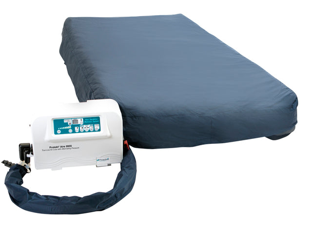 Protekt Aire 9900AB Mattress with Raised Side Air Bolsters by Proactive Medical|Protekt Aire 9900 Pump by Proactive Medical
