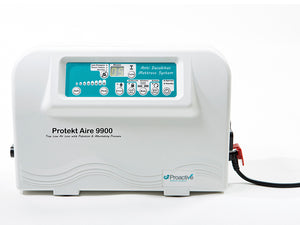 Protekt Aire 9900 Bariatric Air Mattress, pump and cover|Protekt Aire 9900 Bariatric Air Mattress by Proactive Medical|Closeup on cell on cell design to prevent bottoming out|Protekt Aire 9900 Pump by Proactive Medical