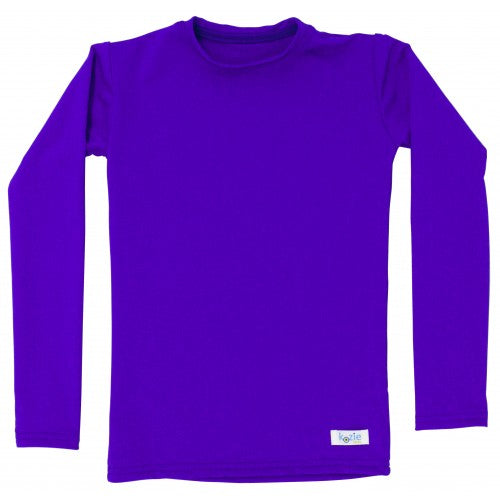 Kozie Clothes Plain And Simple Long Sleeve Compression in Navy Blue|Kozie Clothes Plain And Simple Long Sleeve Compression in Blush Pink|Kozie Clothes Plain And Simple Long Sleeve Compression in Navy Blue|Kozie Clothes Plain And Simple Long Sleeve Compression in Royal Blue|Kozie Clothes Plain And Simple Long Sleeve Compression in Deep Purple|Kozie Clothes Compression Shirt Size Chart
