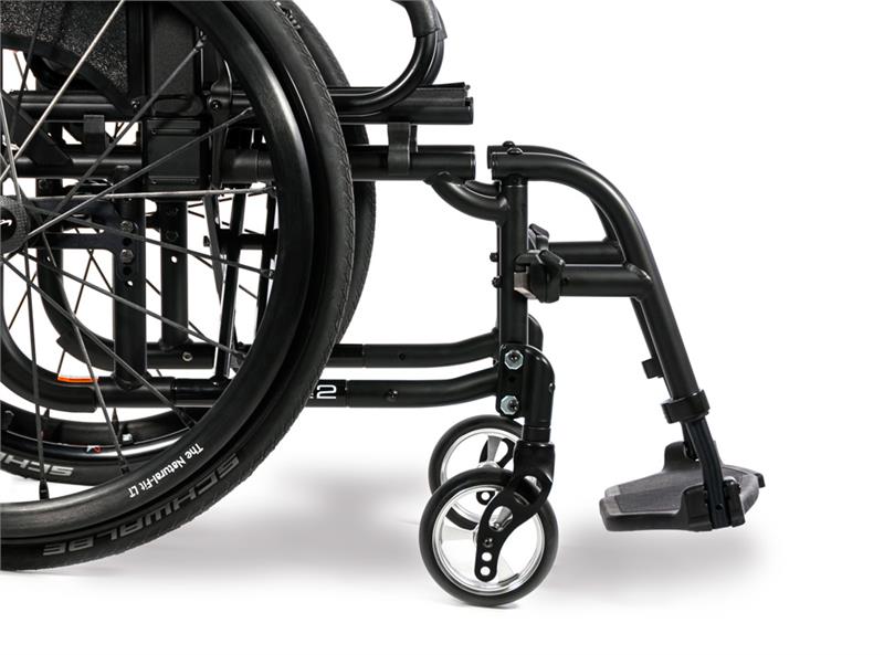 Quickie 2 Lightweight Manual Wheelchair - Side View