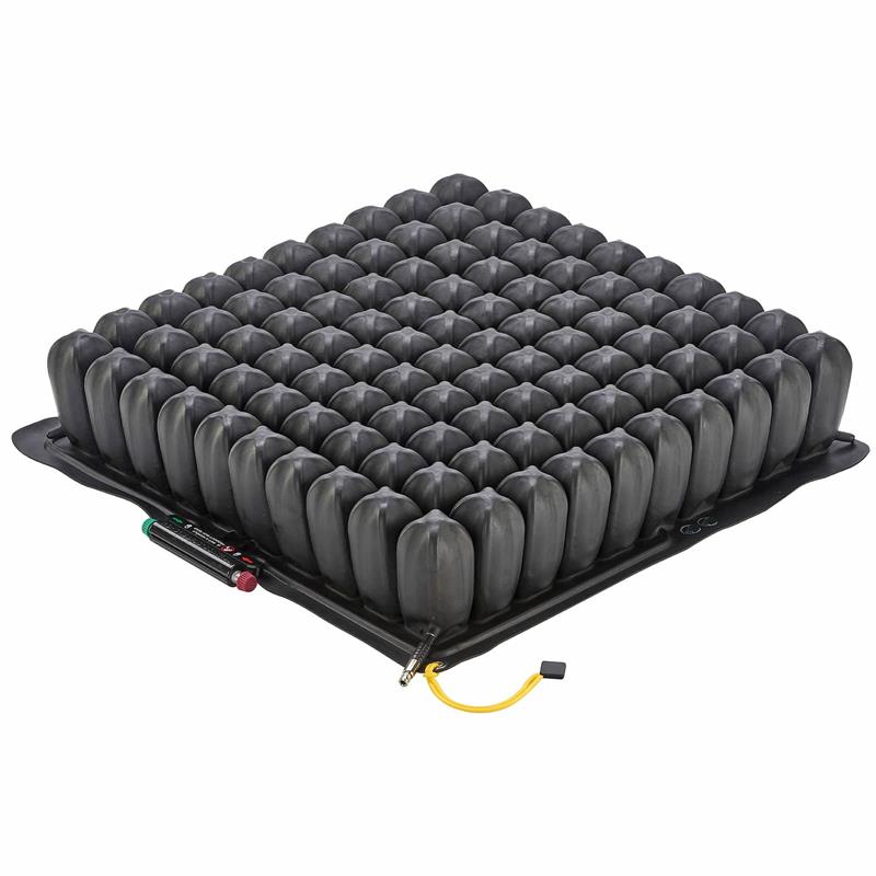 ROHO Quadtro Cushion - High Profile without cover|ROHO Quadtro Cushion - High Profile With cover|Optional Planar Solid Seat Insert|Optional Roho Contour Base|Optional Privacy Shield is available in four sizes
