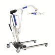Reliant 600 Heavy-Duty Power Lift with Low Base, Battery powered full body patient lift with a 600 lb weight capacity and low base height|Heavy Duty Full Body Mesh Sling - XXL|Heavy Duty Full Body Mesh Sling with Commode Opening - XXL|Optional Invacare Reliant Digital Scale support up to 600 pounds