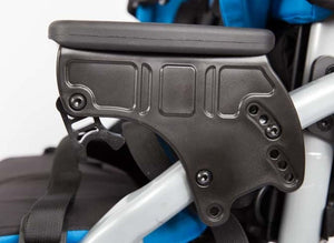 Height and angle adjustable armrest is optional