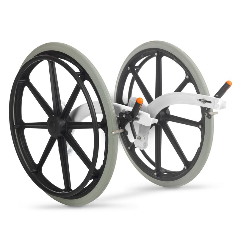 Etac Clean Shower Commode Chair - Rear Wheel Adapters