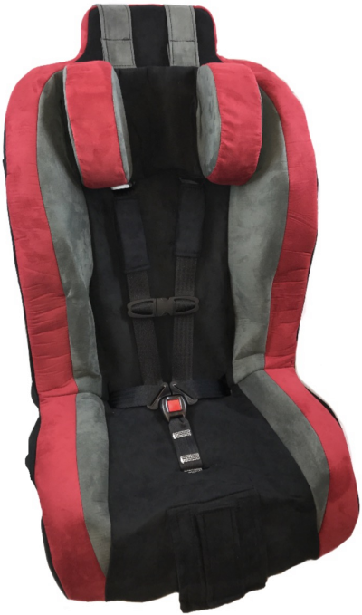 Roosevelt Pediatric Car Seat With Head Support in Midnight Dragon