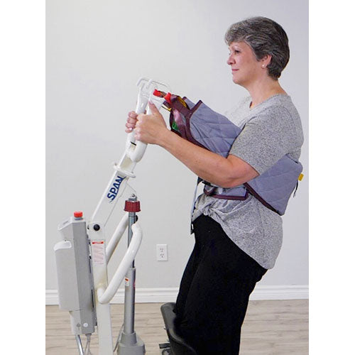 Span America Sit-to-Stand Sling|Back View of the Span America Sit-to-Stand Sling