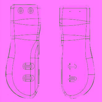 Divided seat for Zitzi Starfish shower and commode