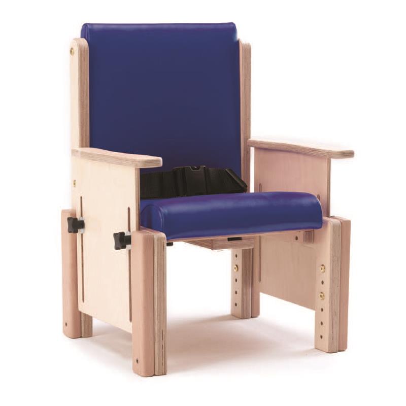Smirthwaite Heathfield Chair with User and optional "skis"