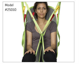 Full Body Sling by Human Care in Polyester Net Fabric|Full Body Sling by Human Care in Polyester Fabric|Full Body Sling by Human Care with crisscrossing reinforced hooks|Full Body Sling by Human Care Size and Color Chart