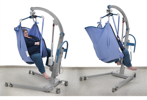 Arjohuntleigh Bariatric Deluxe Sling|Arjohuntleigh Bariatric Deluxe Sling|Bariatric Deluxe Padded Loop Sling for 4 point bariatric loop sling.|Arjo Bariatric Deluxe Padded Loop Sling for users with a large stomach.|Arjo Padded Loop Sling Sizes