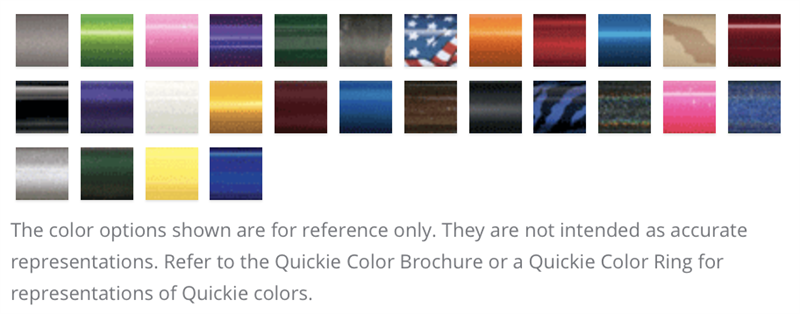 Zippie TS Pediatric Tilt-In-Space Wheelchair Color Choices