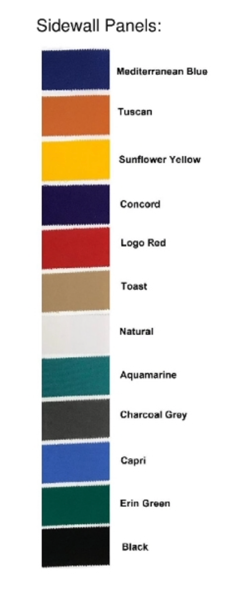 Courtney Canopy Bed|Courtney Canopy Bed - Extra Padding|Courtney Canopy Bed - Mesh Sides|Courtney Canopy Bed - Sleep Surface|Courtney Canopy Bed - Tubing Port|Stain Colors|Sidewall Panel Colors|Courtney Canopy Bed - Zone Entrapment