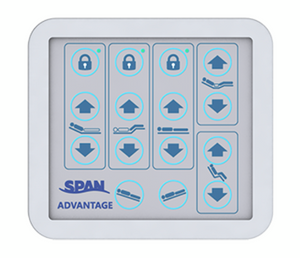 Span America Advantage Bed - Foot Controls