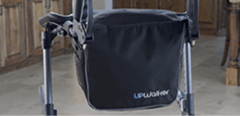 UPWalker|UPWalker Mobility Stand Up Walking Aid by LifeWalker|UPWalker - Fabric Seat|UPWalker - Brakes|UPWalker - Wheels|UPWalker - Folding Design|UPWalker - Sit to Stand Armrests|UPWalker Mobility Stand Up Walking Aid by LifeWalker|Optional Shopping Bag|Optional Smart Phone Holder|Optional Flashlight|Optional Personal Bag|Optional Cane Holder|Optional Back Support|Optional Cup Holder
