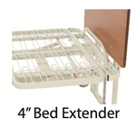 4" Bed Extender extends bed to 84" length