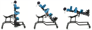 Mygo 3-in-1 Stander by Ki Mobility is able to position in 3 positions