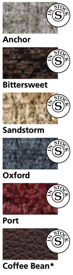 Fabric is easy to maintain and comes in these beautiful colors!