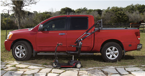 Harmar Pickup 350 HD Inside Lift can be installed on either side