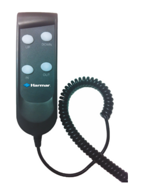 Comes standard with corded remote but upgraded wireless is available