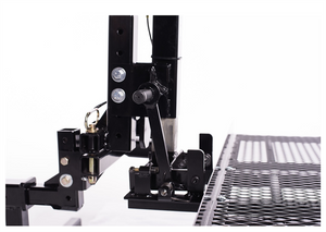 Folding mechanism is strong and durable enough to lift up to 350 lbs